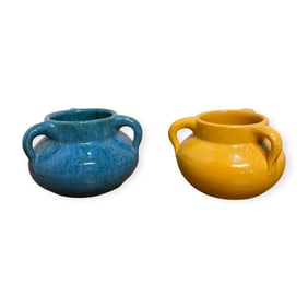 Pair of NC Art Pottery Vases