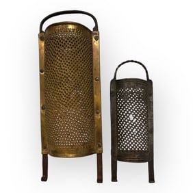 Pair Of 1800-1850 Graters