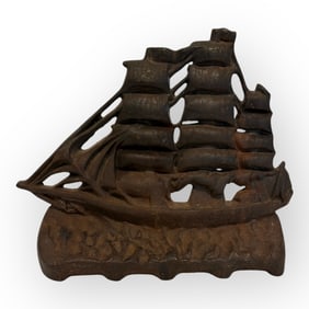 Cast Iron Ship Door Stop