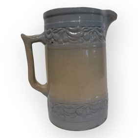Red Wing Stoneware Cherry Band Pitcher