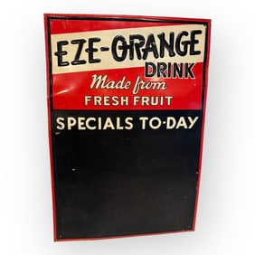 EZE-Orange Advertising Menu Board