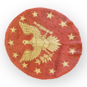 Eagle Hooked Rug