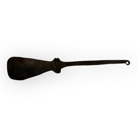 18th Century Hand Forged Iron Peel