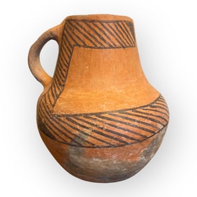 Prehistoric Black on Red Pitcher