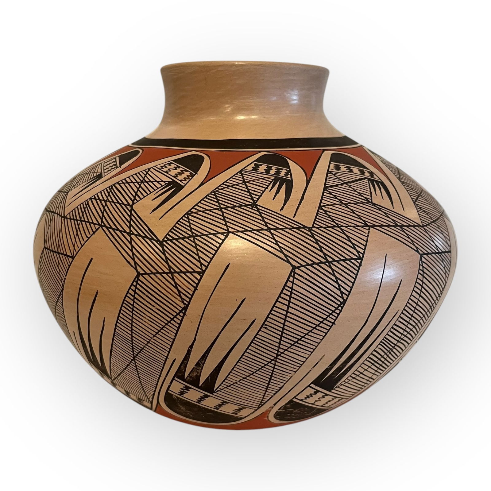 Hopi Seed Jar (Clinton Polacca Nampeyo, 1958-2022) (1 of 2)