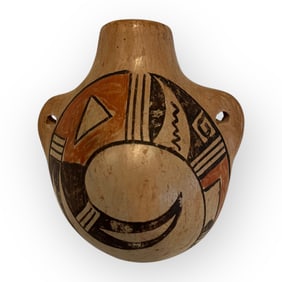 Early Hopi Pottery Canteen