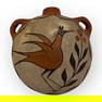 Early Zia Pottery Canteen