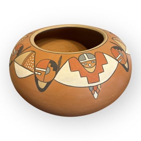 Pojoaque Pueblo Large Vase (Virginia Gutierrez, 1940-2012)