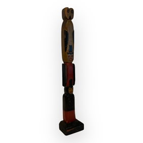 Carved Totem - 27.5 Inches Tall