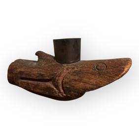 Northwest Coast (Nootka) Carved Pipe Bowl