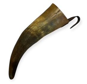 19th Century Horn Whetstone Case