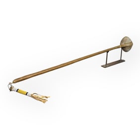Native American Stone Head War Club