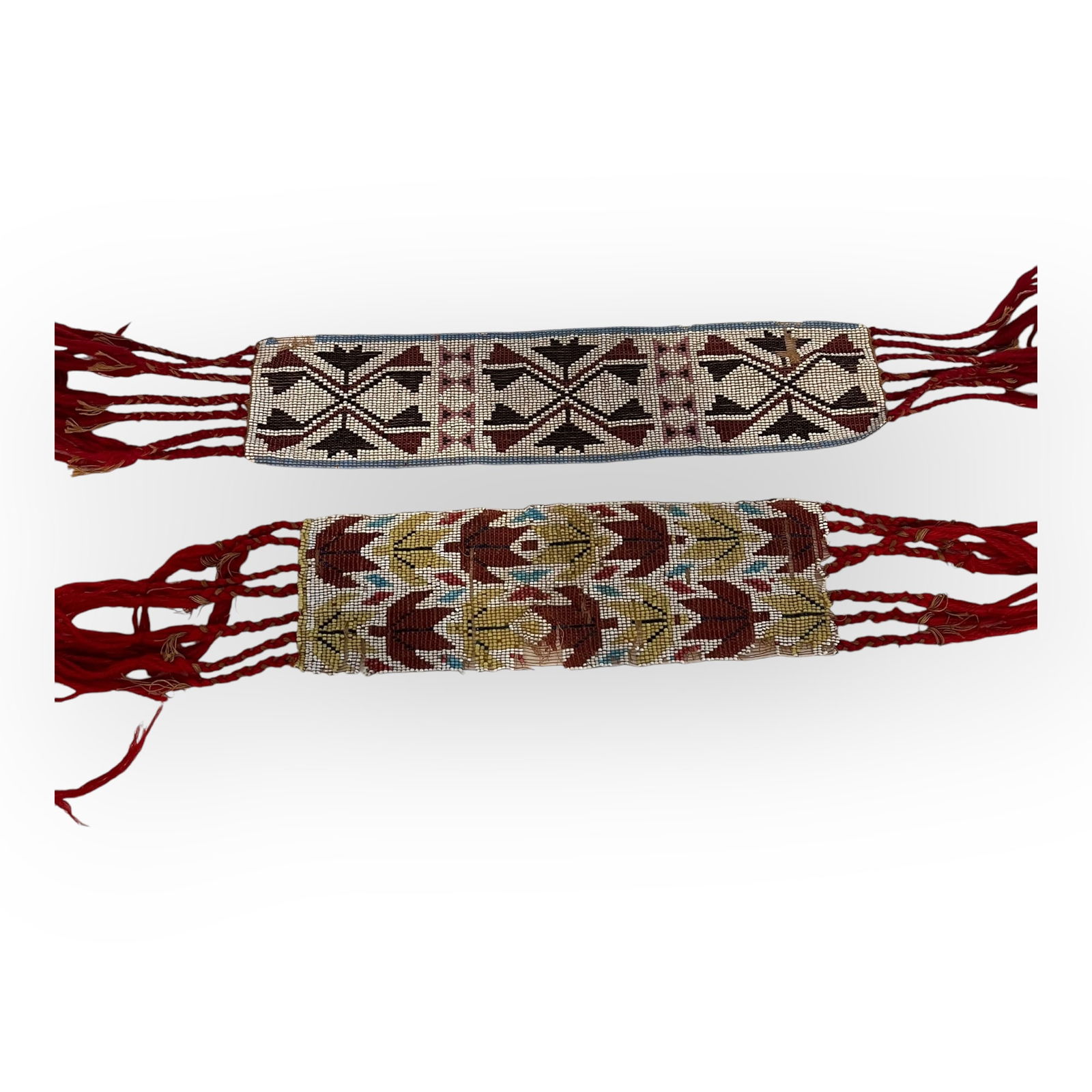 Pair of Great Lakes Loom Beaded Armbands (1 of 2)