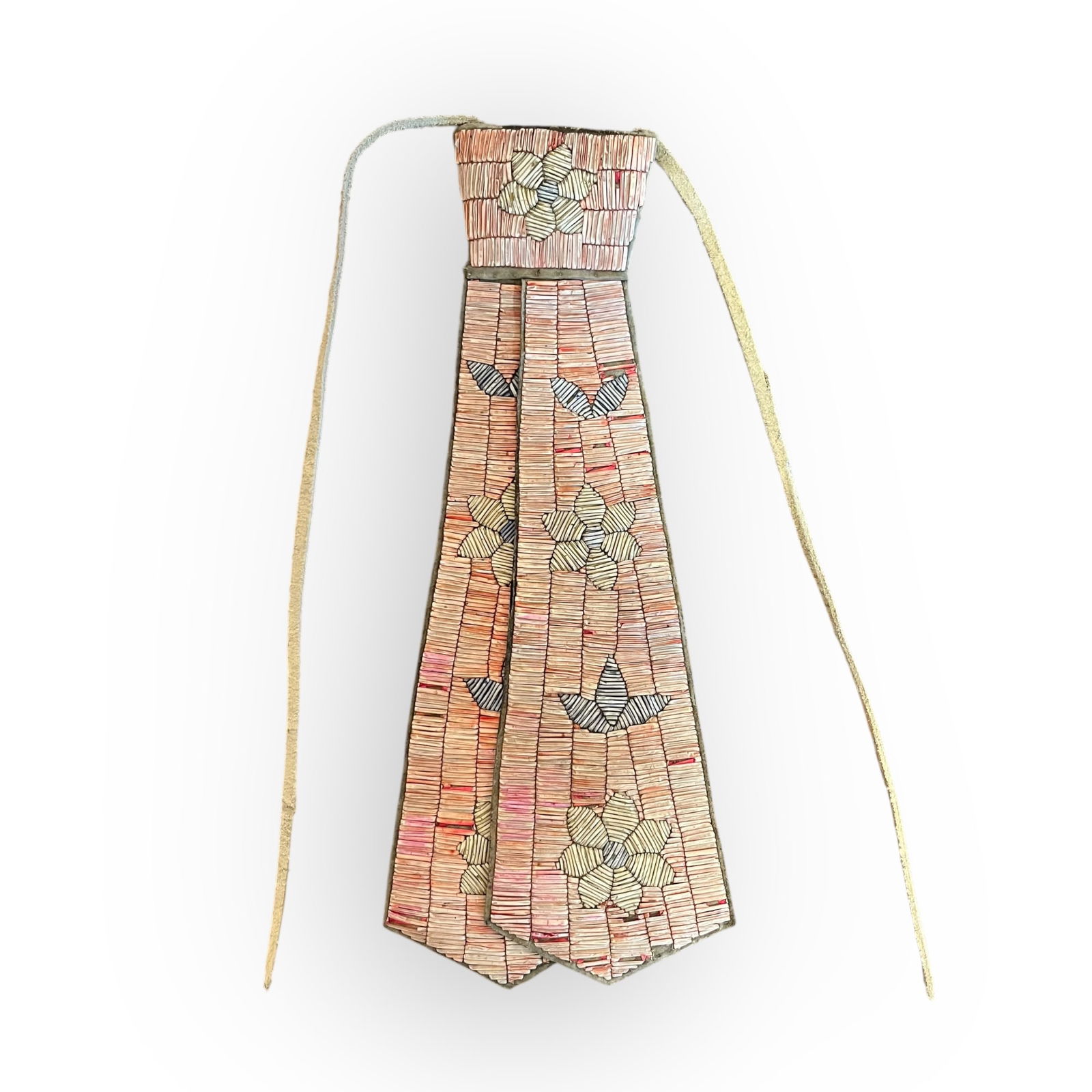 Fully Quilled Sioux Double Necktie (1 of 3)