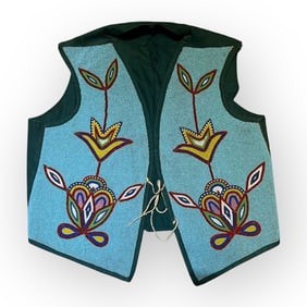 Native American (Plateau) Beaded Childs Vest