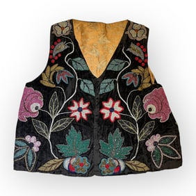 20th Century Adult Great Lakes Beaded Vest