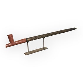 Twist Stem 24" Native American Pipe