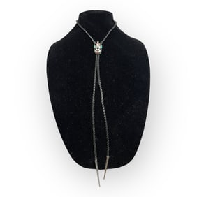 Rare Zuni Kachina Bolo Tie