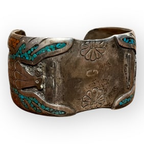 Inlaid Zuni Bracelet