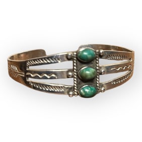 Stamped Navajo Bracelet