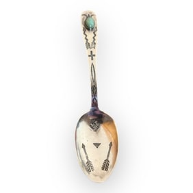 Silver Navajo Spoon