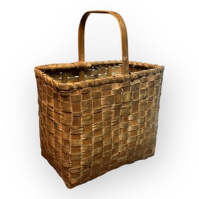 Rectangular Split Oak Basket