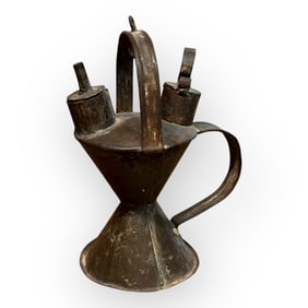 1800s Tin Oil Lamp
