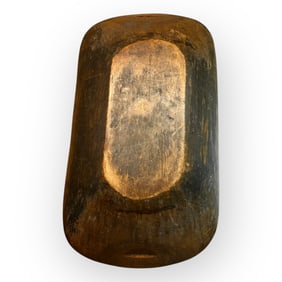 Large 19th C Wooden Trencher/Dough Bowl