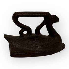 Antique Miniature Swan Iron