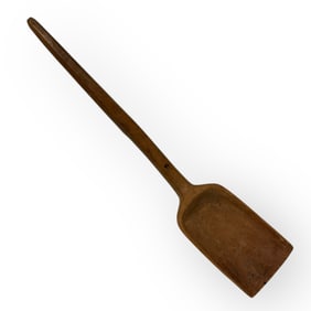 Early Large Wood Ladle