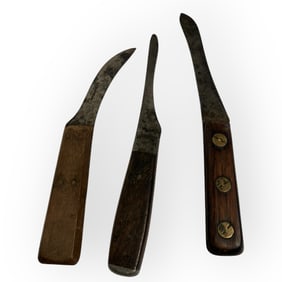Three Antique Skinning Knives