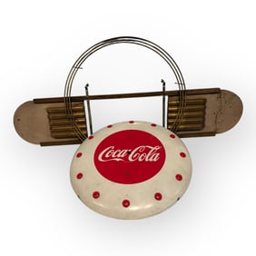 Rare Coca-Cola Clock As-Is