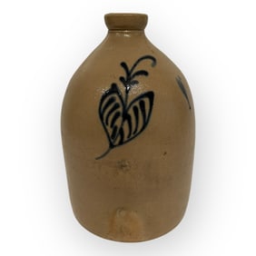 1800s One Gallon Decorated Eastern Jug