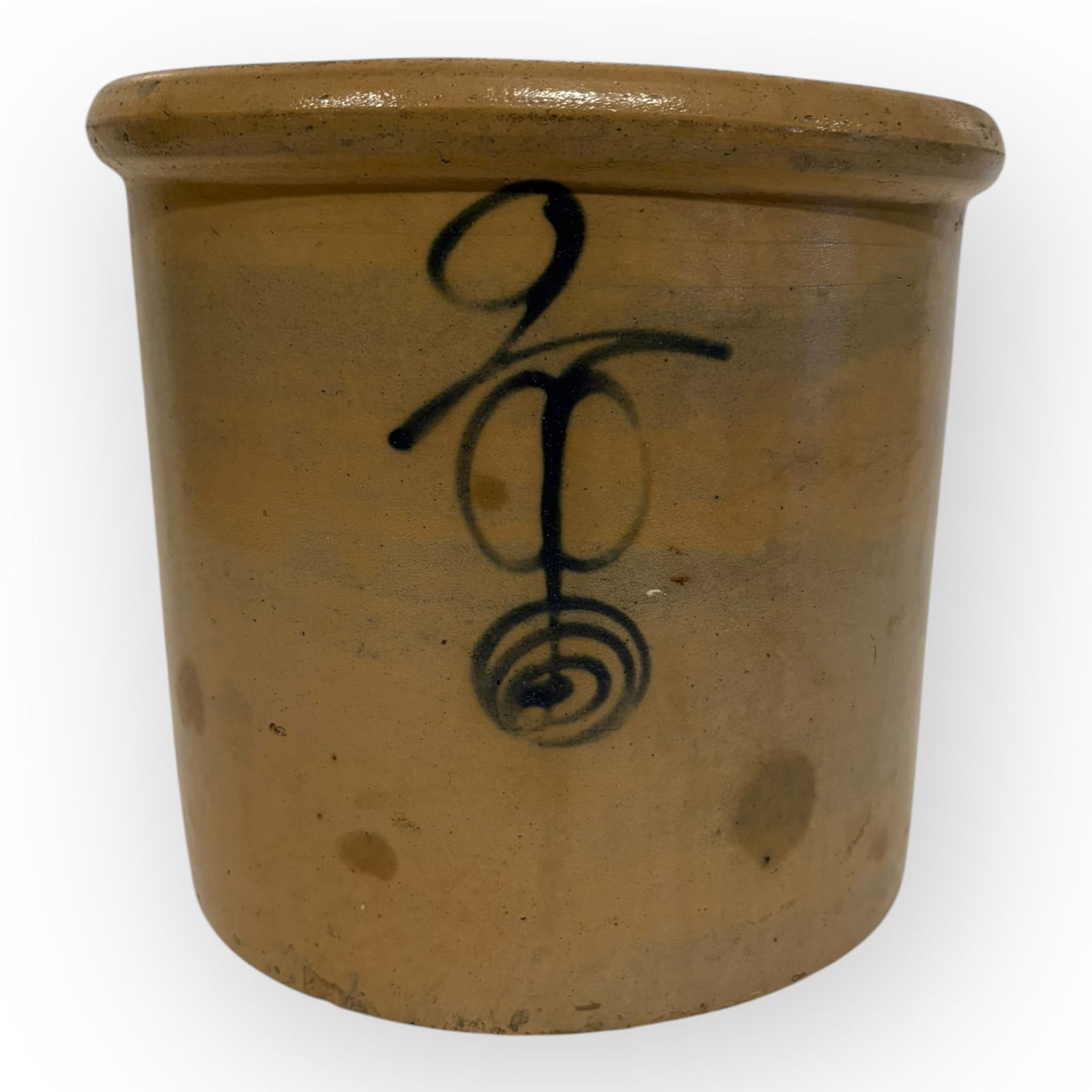 Rare Red Wing Double P over Target Signed Crock (1 of 2)