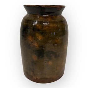 Rare Galena Pottery Canning Crock