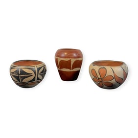 Group of 3 Southwest Pueblo Pieces of Historic Pottery