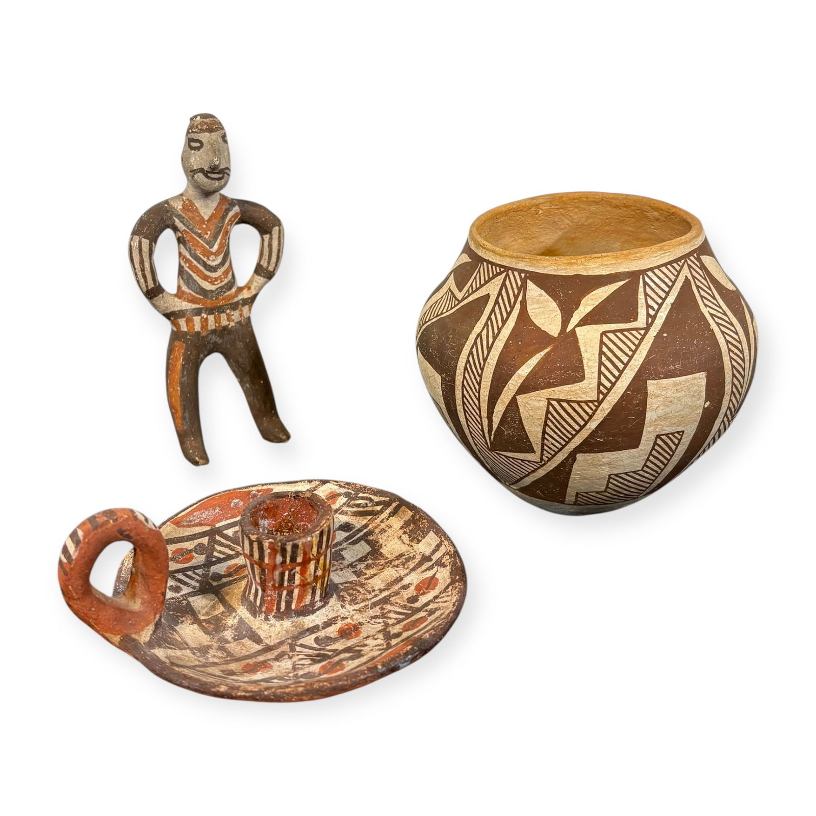 3 Pieces of Acoma, New Mexico Pottery (1 of 2)