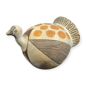 Acoma Pueblo Pottery Turkey Figurine