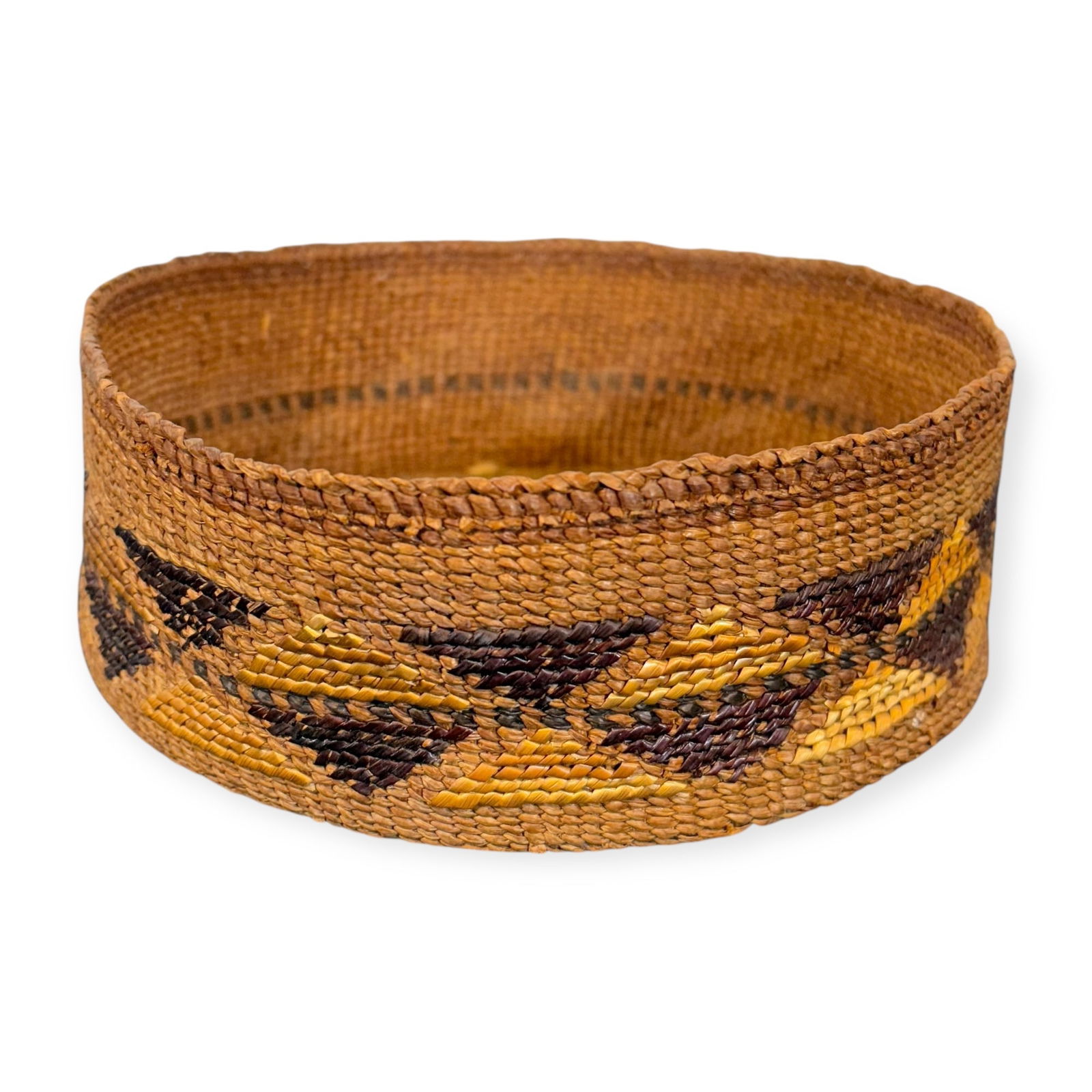 Northwest Coast Shallow Basket (1 of 2)