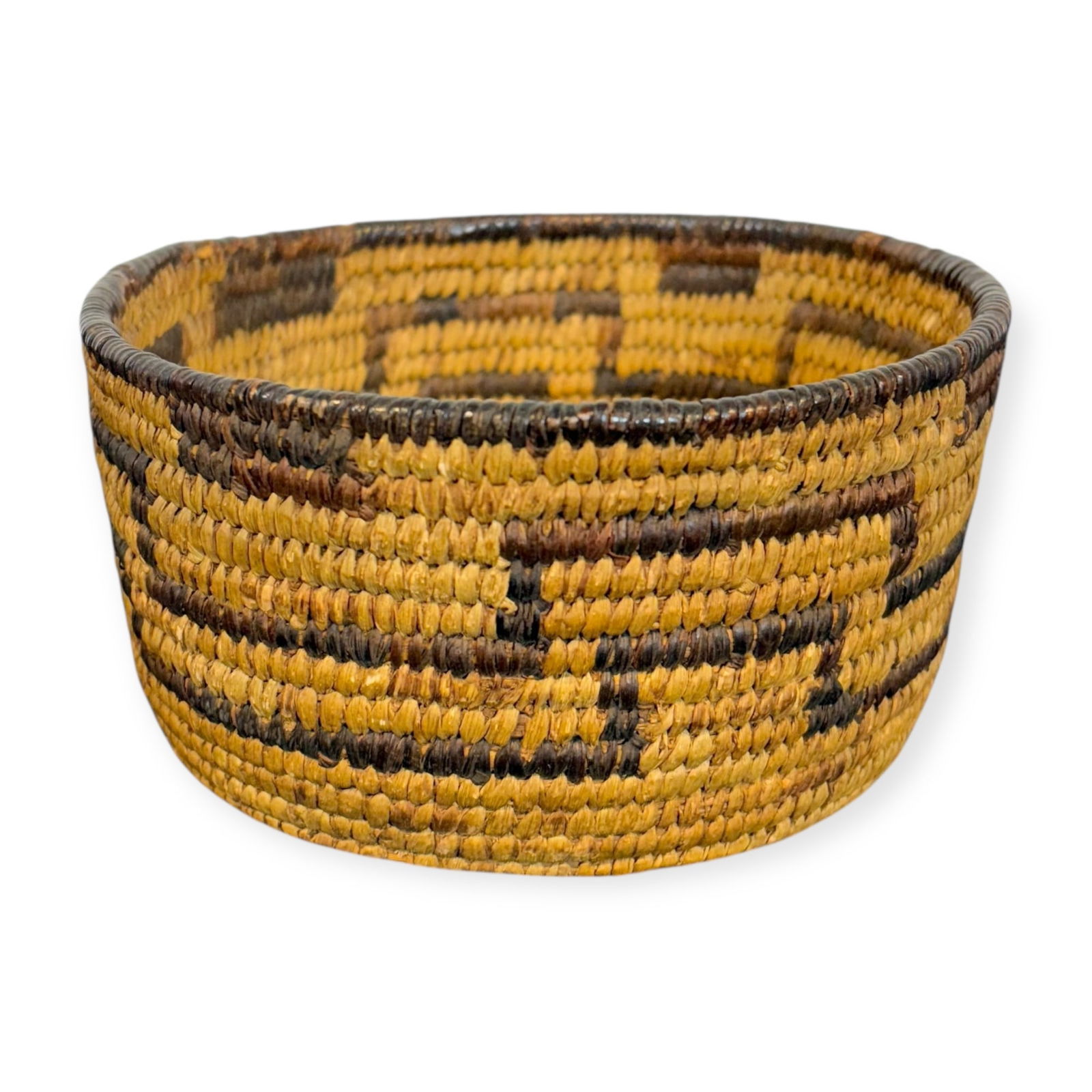 Pima/Tohono O'odham (Papago) Low Basket (1 of 2)