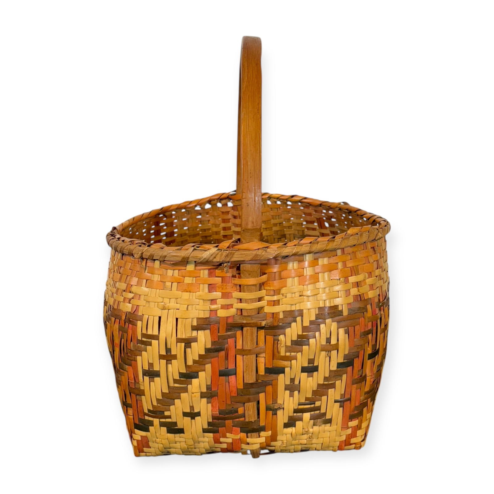 Antique Cherokee Handled Basket (1 of 2)