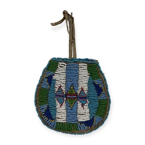Small 19th C Token Pouch
