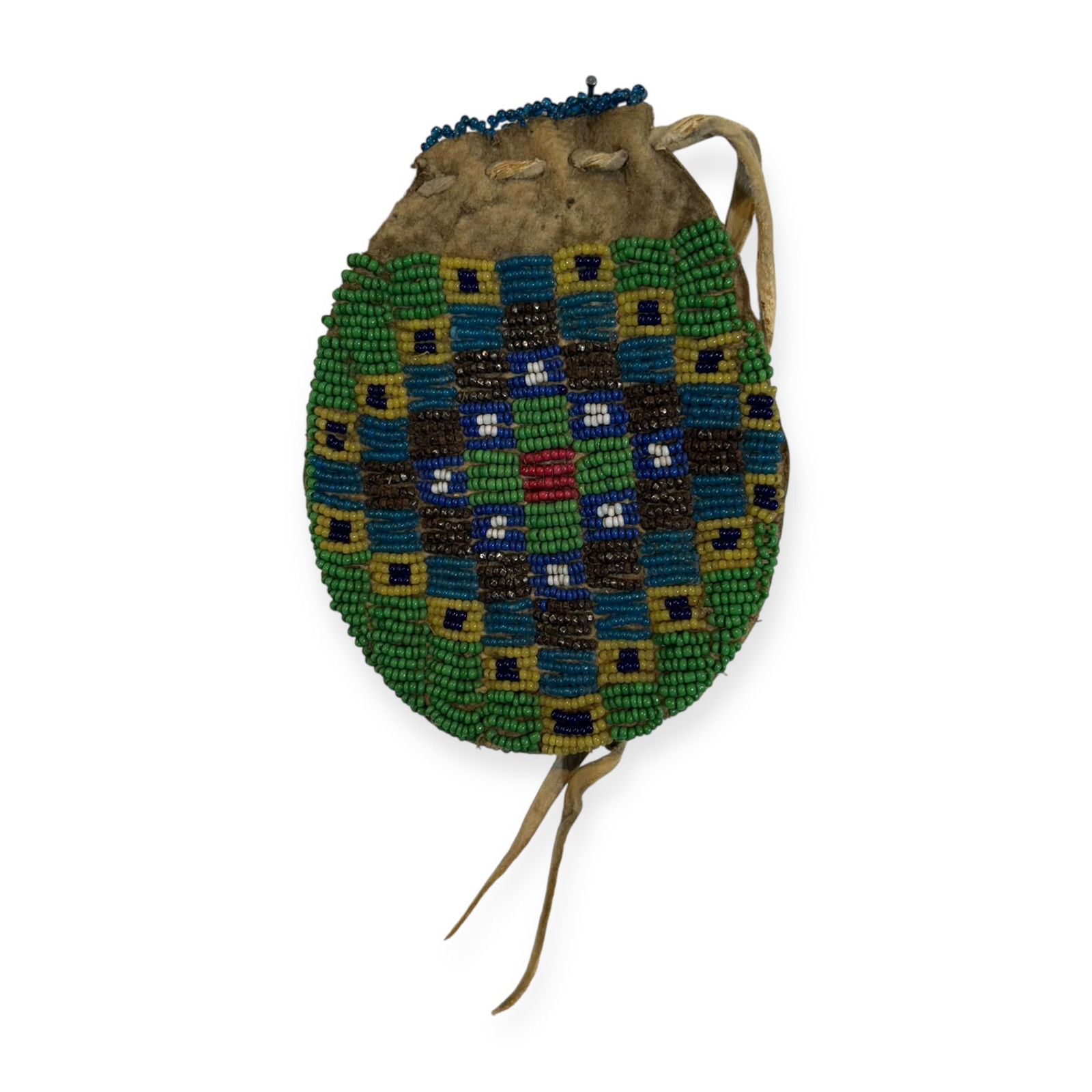 Early Native American Indian Token Pouch (1 of 2)