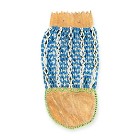 Chippewa Beaded Net Bag