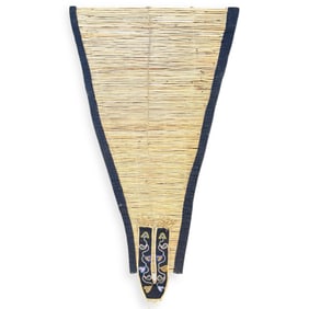19th C Woodlands Willow & Beaded Back Rest