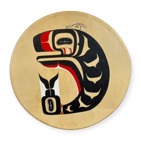 Northwest Coast Contemporary Drum