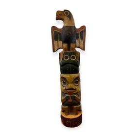 Northwest Coast Figural Totem