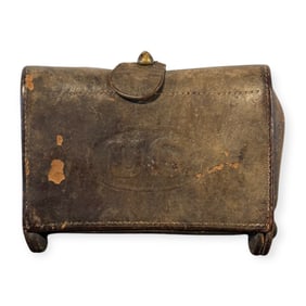 Antique Leather US Cartridge Box