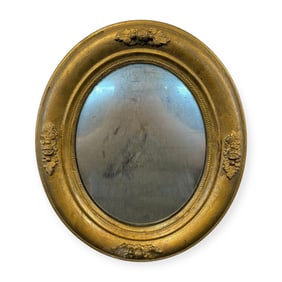 19th Century Looking Glass Mirror