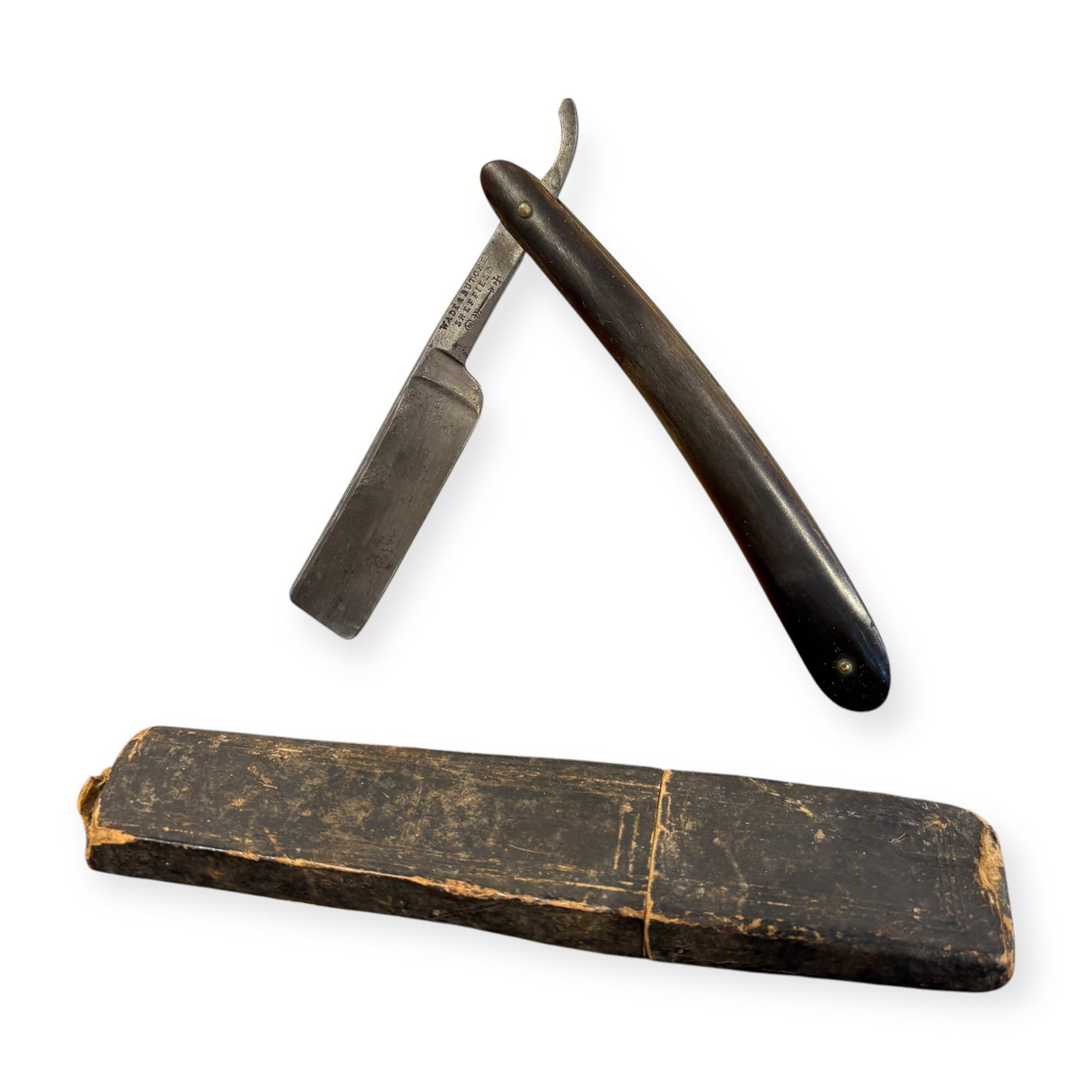 Antique Straight Razor Wade & Butcher Sheffield (1 of 2)